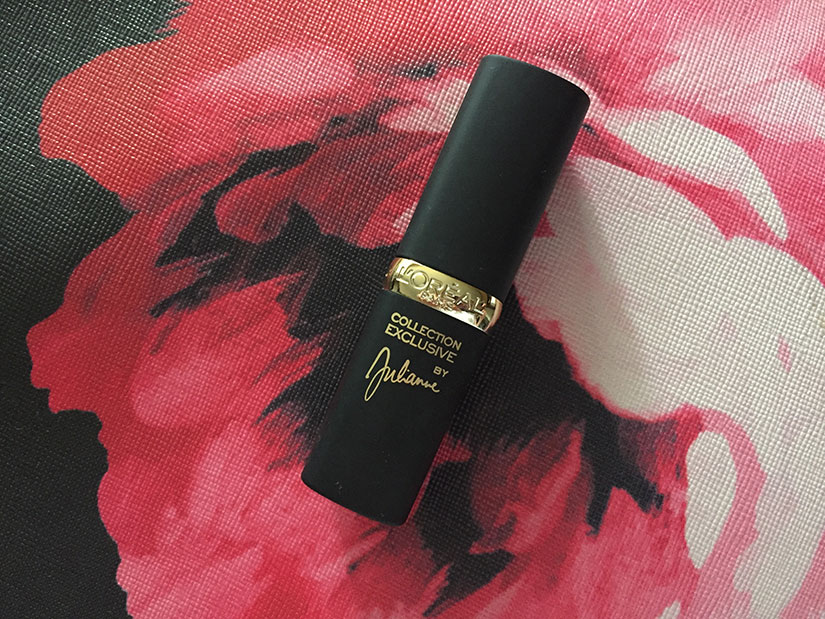 loreal julianne red lipstick
