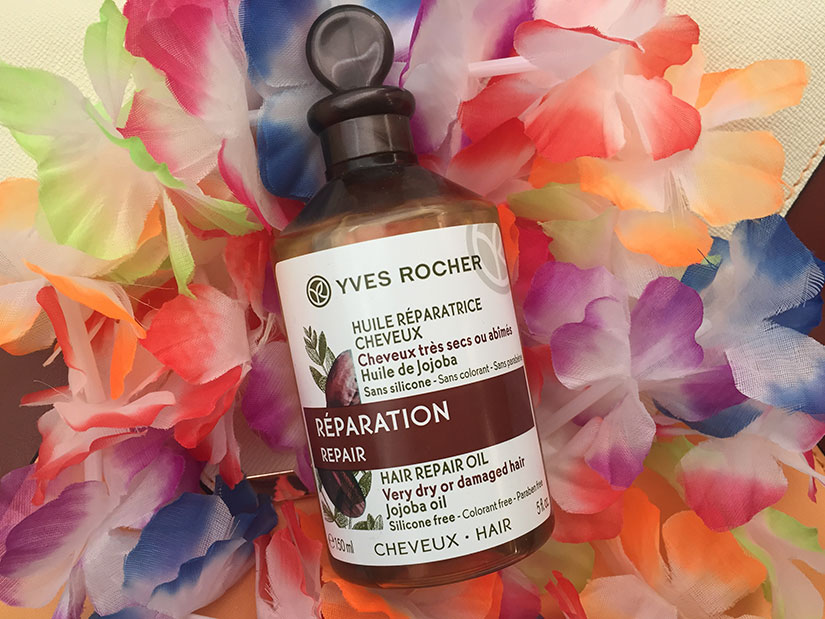 Yves Rocher hair repair oil