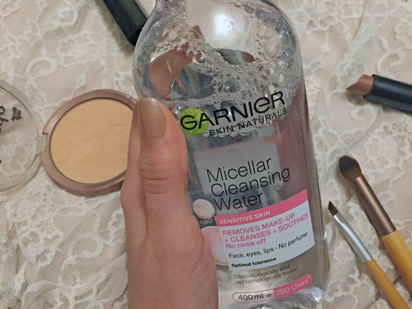 Garnier мицеларна вода за чувствителна кожа