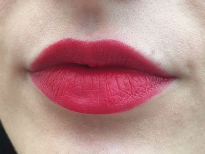 Bourjois red lipstick Cherry my cherie