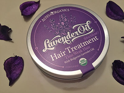 Alteya Organics lavender oil hair treatment