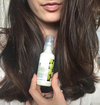 след серум за коса The Body Shop