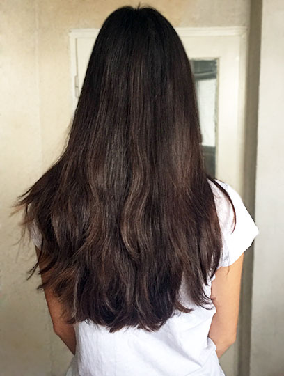 Коса след Brave New Hair Growth