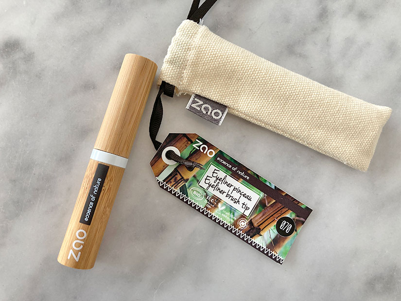 Zao eyeliner brush tip