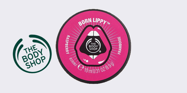 балсам за устни Малина Born Lippy the body shop